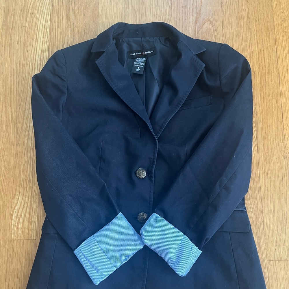 Women's Navy Blazer by New York & Company